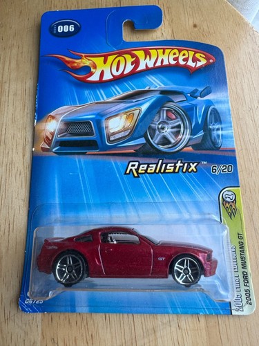 Hot Wheels 2005 Ford Mustang GT Die-Cast Car - 1:64 Scale First Editions