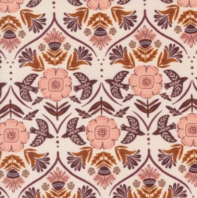 Fat Quarter Moda Folk & Lore By Fancy That Design Floral 100% Cotton Fabric - Image 1 of 4