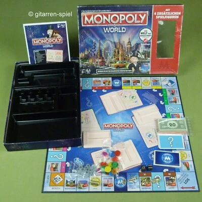 Monopoly Here & Now World - Komplett Top! - 8 Spielfiguren Hasbro ©2015 B6141100 - Bild 1 von 4