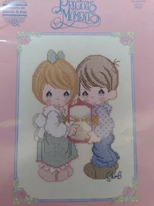 18 Designs Precious "Moments Together" Cross Stitch PATTERN Booklet/Leaflet - Picture 1 of 4