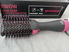 4in1 One-Step Hair Dryer Styler Volumizer Straightener Curler Comb Hot Air Brush