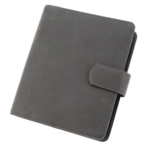 bind Systemplaner A5 Terminkalender Leder grau (15505) - Bild 1 von 3