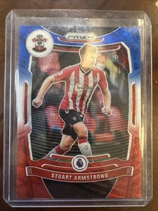 2021-2022 Prizm Premier League Stuart Armstrong #111 Rosso Bianco Blu Parallelo - Foto 1 di 2