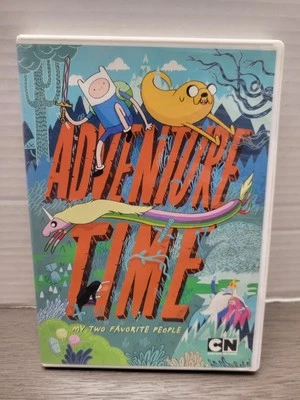 ADVENTURE TIME MY TWO FAVORITE PEOPLE DVD - CARTOON NETWORK - TESTED WORKS - Image 1 of 4