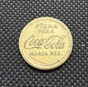 Mexikanische Coca Cola Medaille Ficha Para Unicamente Vendarores Automaticas Token - Bild 1 von 2