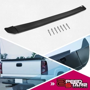 3-Pc Intimidator Tailgate Spoiler Matte Black for 99-06 Chevy Silverado Sierra - Picture 1 of 7