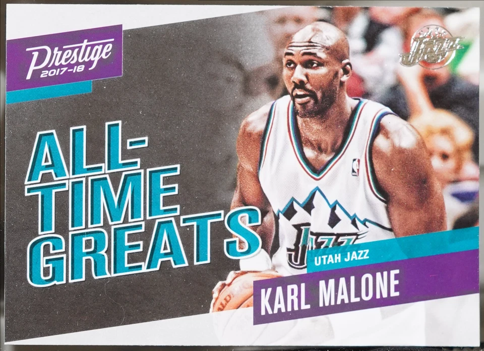 2017-18 Panini Prestige - All-Time Greats Basketball Karl Malone #15 NM - Image 1 of 1