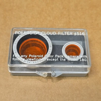 Polaroid Cloud Filter #516 Camera Accessory New Old Stock in Original Package - Image 1 of 4