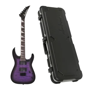 Jackson JS Series Dinky Arch Top Chitarra (trasparente Purple Burst) con custodia - Foto 1 di 9