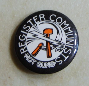Communist cause campaign pin button political - Picture 1 of 1