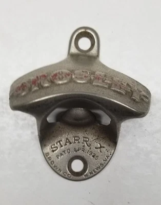 ULTRA RARE Crosley Starr X Wall Mount Stationary Bottle Opener - $500 value - Image 1 of 4