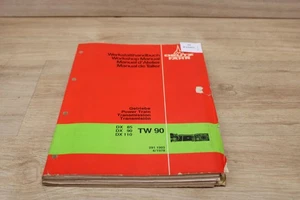 Deutz Fahr DX90 DX110 Werkstatthandbuch Getriebe 291 1903  04/1978 xb10995 - Picture 1 of 3