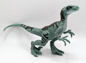 Figura de acción de dinosaurio Charlie Velociraptor Mattel Jurassic World Attack Pack - Imagen 1 de 9