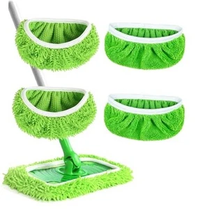 Reusable Microfiber Mop Pads Washable Wet Pads Compatible with Swiffer Sweeper - Picture 1 of 7