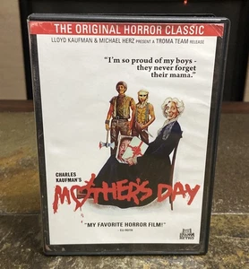 MOTHER'S DAY Troma DVD Horror Slasher 1980s Gore HTF RARE Grail Charles Kaufman - Foto 1 di 3