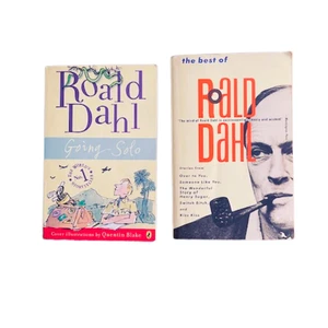 The Best of Roald Dahl & Going Solo- ROALD DAHL (1988 & 1990)  2 Book Lot - Bild 1 von 8