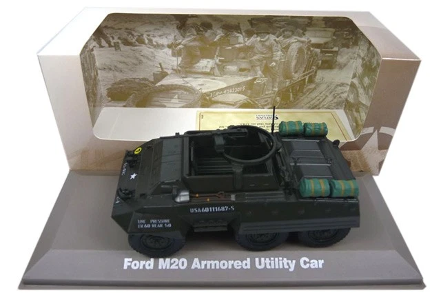 Camión utilitario blindado Atlas Editions 1/43 M20 ejército de Estados Unidos Foto 1 de 1