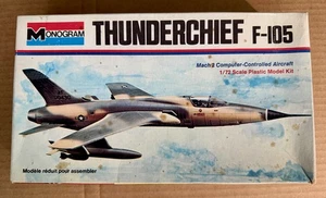 Monogram 1/72 #6808 Thunderchief F-105 Modellbausatz - Bild 1 von 8