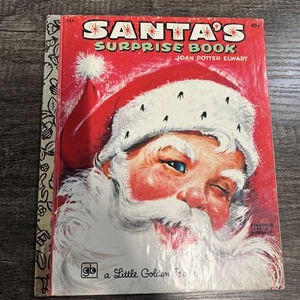 SANTA'S SURPRISE BOOK︱JOAN POTTER ELWART︱GOLDEN BOOK︱1966 - Picture 1 of 7