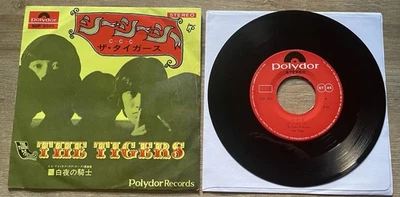 The Tigers - C-C-C / Knight In The Night 7” Vinyl Record Japan Polydor - Image 1 of 3