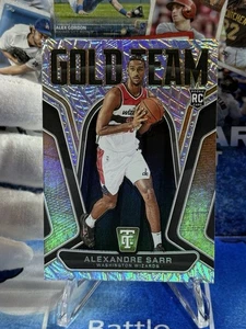 2024-25 Totally Certified Alexandre Sarr #20 Gold Team RC Silver Mirror NBA - Bild 1 von 3