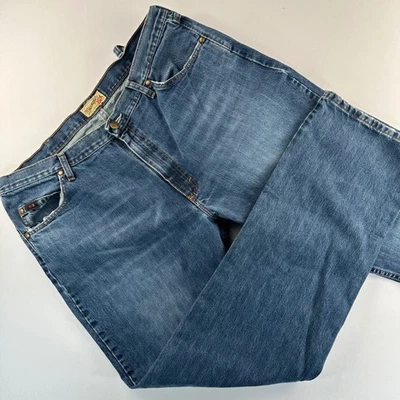 Jeans Wrangler 20X Para Hombre 38x36 Competición Calce Relajado Vaquero Western Rodeo Foto 1 de 4