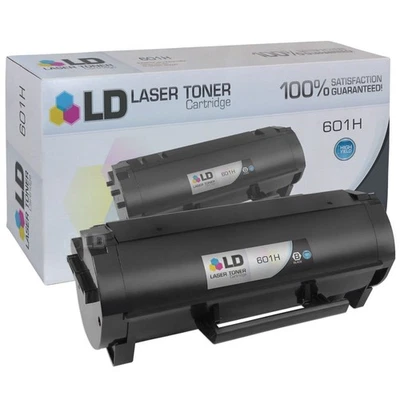 Cartucho de tóner láser negro LD 60F1H00 601H HY para impresora Lexmark Foto 1 de 4