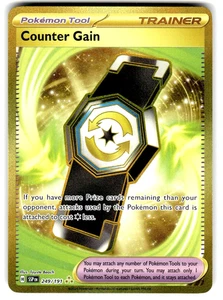 Pokemon SV08 Surging Sparks 249/191 Counter Gain Hyper Rare - Picture 1 of 4