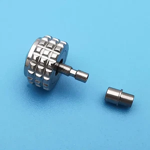 Corona de reloj de acero inoxidable de 9 mm de repuesto para relojes Breitling Avenger - Imagen 1 de 12