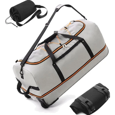 Reisetasche 80cm 110L erweiterbar Sporttasche mit Rollen, Oxford - Bild 1 von 2