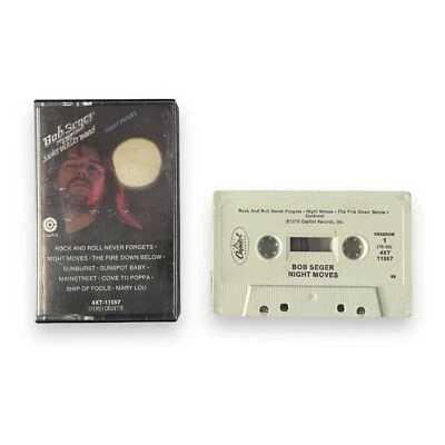 Bob Seger - Night Moves (1976) Cassette Tape VG+ - Image 1 of 4