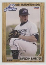 2009 Choice West Michigan Whitecaps Brandon Hamilton #10