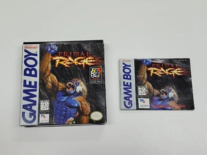Primal Rage Oringal scatola e manuale autentico per Nintendo Game Boy * - Foto 1 di 20