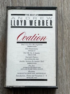 the best of andrew lloyd webber - ovation ! cassette ( not been played ) - Picture 1 of 3