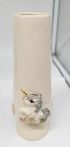 RARE KRUGER SCULPTURE CORNWALL STUDIO POTTERY UNICORN VASE - Bild 1 von 7