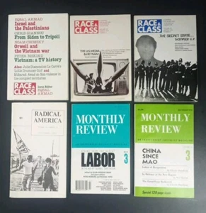 6 lot Race & Class 1978 1979 1984 Radical America 1972 Month Review Noam Chomsky - Picture 1 of 7