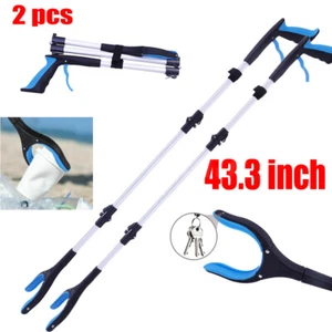 43 Industrial Grabber Tool Heavy Duty Pick Up Stick Hand Grip Reach Trash Picker - Picture 1 of 51