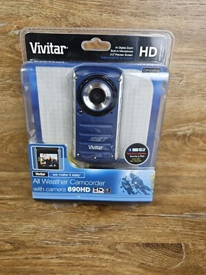 Vivitar DVR 690HD 8 MB All Weather Camcorder With Camera  - Image 1 of 4