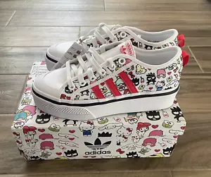 adidas x Hello Kitty Originals Nizza Platform Sneakers Womens 7.5 - Picture 1 of 10