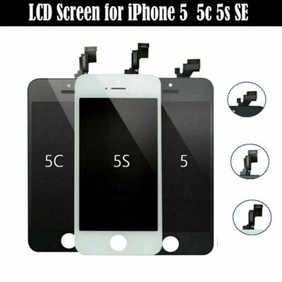 For iPhone 5 5S 5C Display Complete LCD Touch Screen Replacement Digitizer Parts - Image 1 of 4