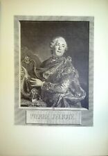 Engraving - Portrait Of Stone Jelyotte OF THE OPERA After Tocque