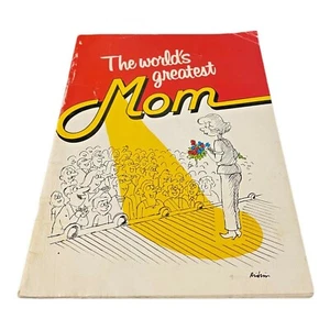The World's Greatest Mom Book Herbert I. Kavet Illustrated Jokes 1983 Paperback - Picture 1 of 6