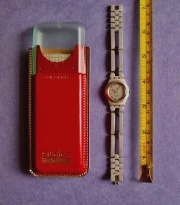 Vintage Lady Wristwatch,Swatch Irony Aluminum Ladies Watch, ionidized Aluminum - Picture 1 of 11