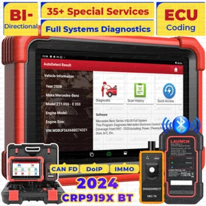 2025 LAUNCH X431 CRP919X BT PRO Bidirectional Car Diagnostic Scanner Key Coding - Picture 1 of 15