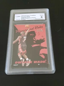 2003-04 Fleer Tradition Playground Rules Dwayne Wade GMA 8 Near Mint - Bild 1 von 3