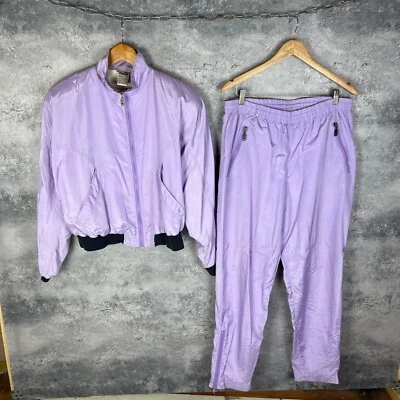 Traje de chándal Puma vintage para mujer púrpura claro poliamida poliéster talla 16 Foto 1 de 4