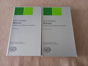 ERICH AUERBACH - MIMESIS - 2 VOL. OPERA COMPLETA- PBE EINAUDI 2006 - Foto 1 di 3