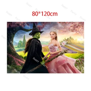 Wicked Birthday Party Supplies:Backdrop/cups/plates/napkins/toppers/balloons - Picture 1 of 10