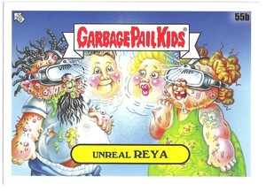 Unreal REYA 55b ~ 35th Anniversary 2020 Garbage Pail Kids Sticker Cards