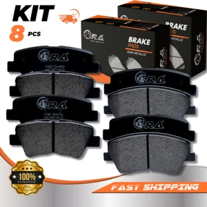 Front and Rear Disc Brake Pads for 2018 2019 2020 2021 2022 Hyundai ACCENT 1.6L - Picture 1 of 10